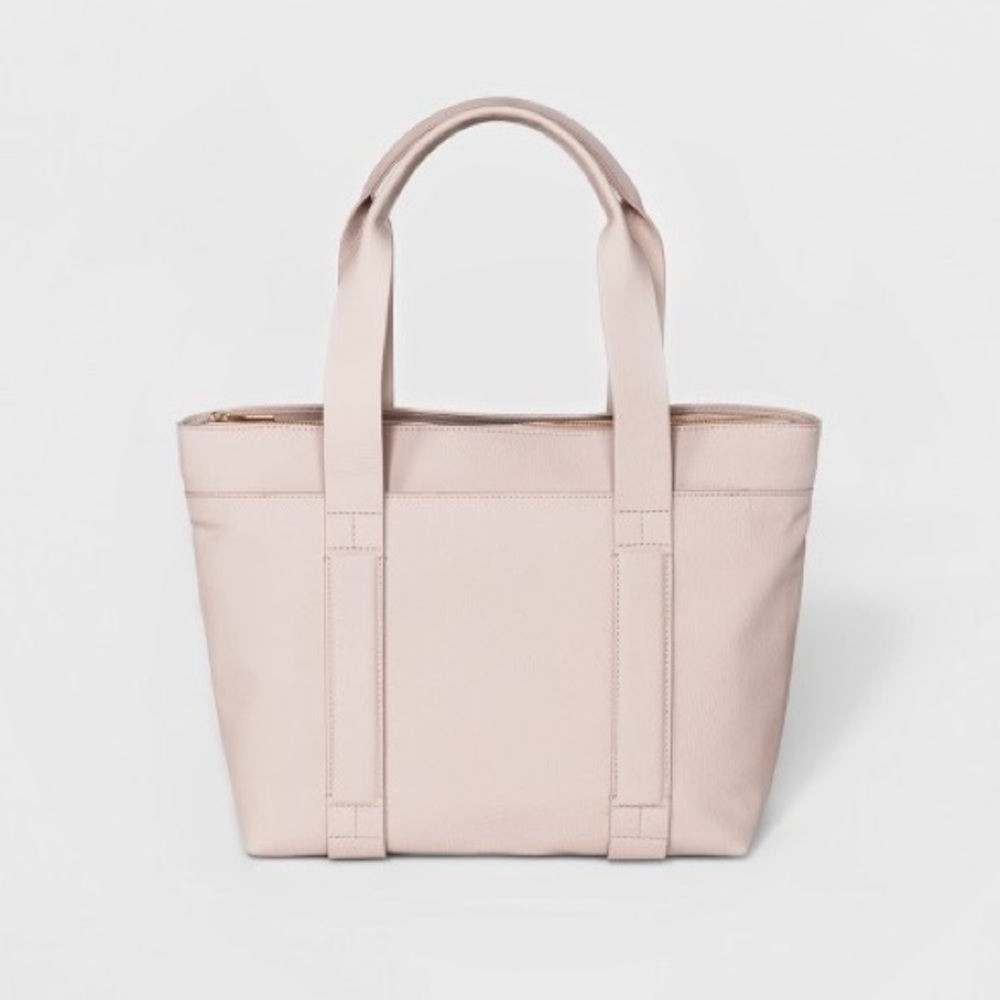 A New Day light pink tote bag from Target